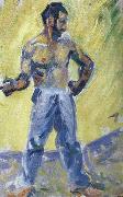 Paul Signac boules player Spain oil painting artist